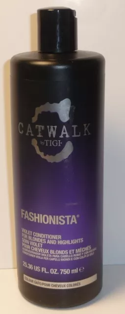 tigi catwalk fashionista violet conditioner  750ml