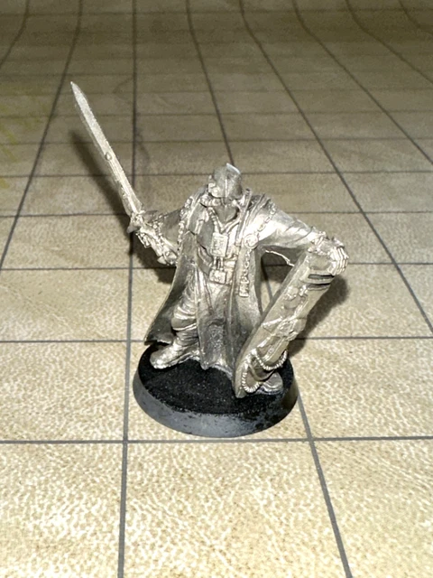 GW Warhammer 40k Inquisition Witch Hunters Crusader Henchman Metal OOP