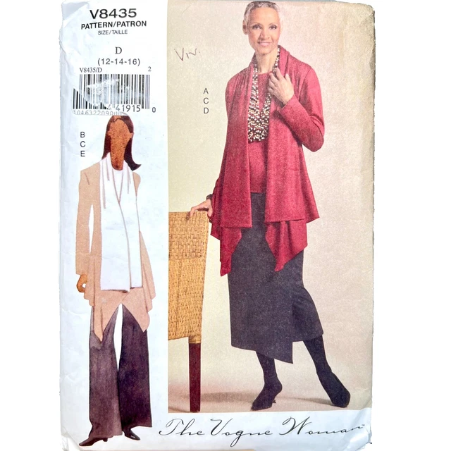 Patron De Couture Vintage Vogue Années 60 - Modèle B32 Veste, Jupe, Blouse - Par Patou