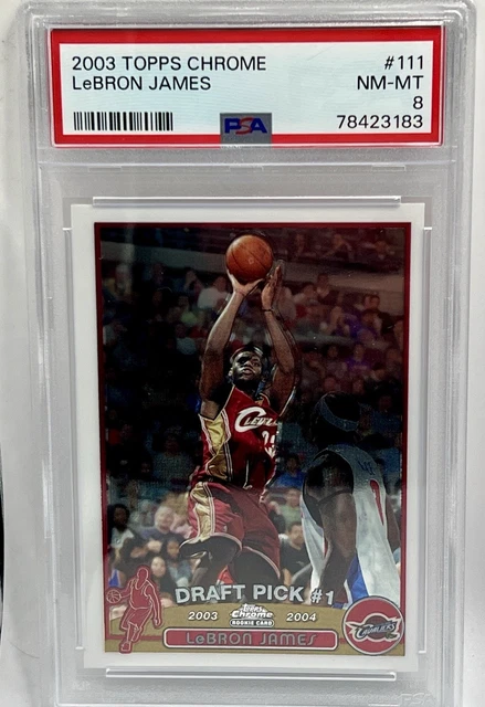 2003 TOPPS #221 Lebron James Rc Exmt/Nm *360331 $6.84