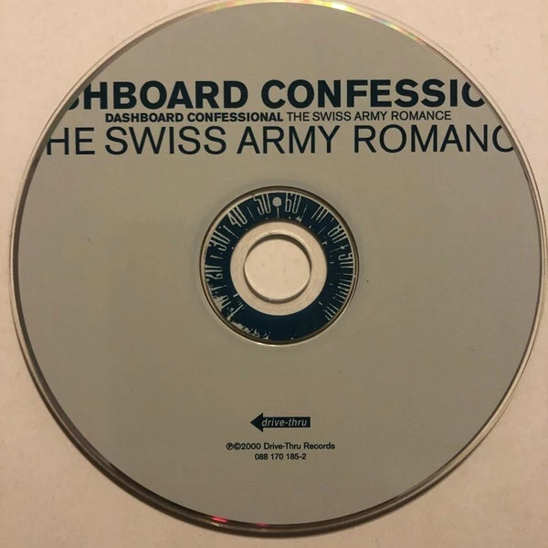 DASHBOARD CONFESSIONAL Swiss Army Romance CD 10 Tracks Emo Indie Rock