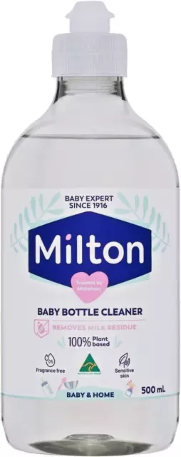 Milton Baby Bottle Cleaner Removes Milk Residue100%Plant based 500ml-AU