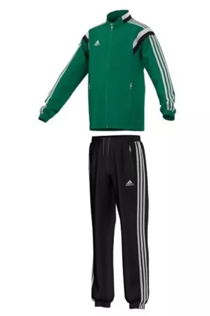Adidas Condivo 14 Green Junior Tracksuit - Training Jacket & Pants (RRP £69.99)