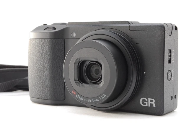 [Near MINT] RICOH GR II 16.2 MP Digital Compact Camera Black From JAPAN
