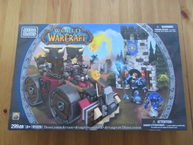 World of Warcraft WoW Mega Bloks Demolisher Attack Bausteinset 91026