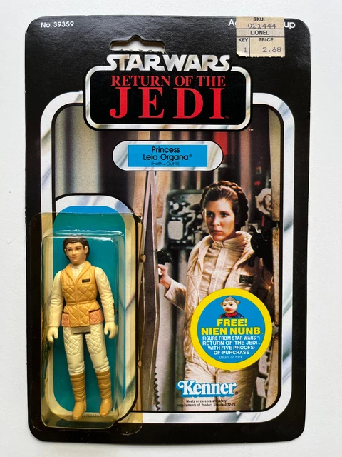 Star Wars 1983 Vintage Kenner Rotj Leia Organa Hoth Outfit 48-Back Moc