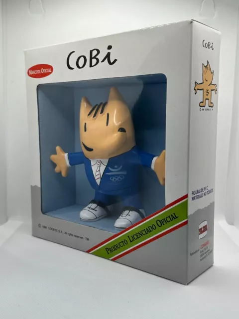 Figura COBI GRANDE con TRAJE en Caja - Cobi Barcelona (NUEVO) 3