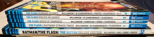 DC the Flash rebirth series volume 1 - 4 + The Button: deluxe