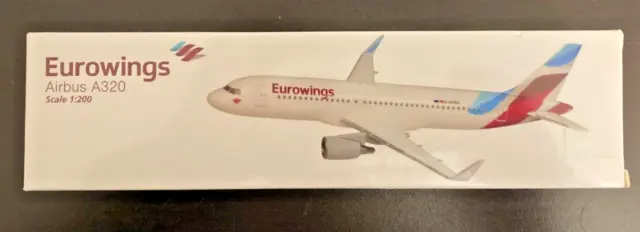 AIRBUS A320 1/200 EUROWINGS with sharklets