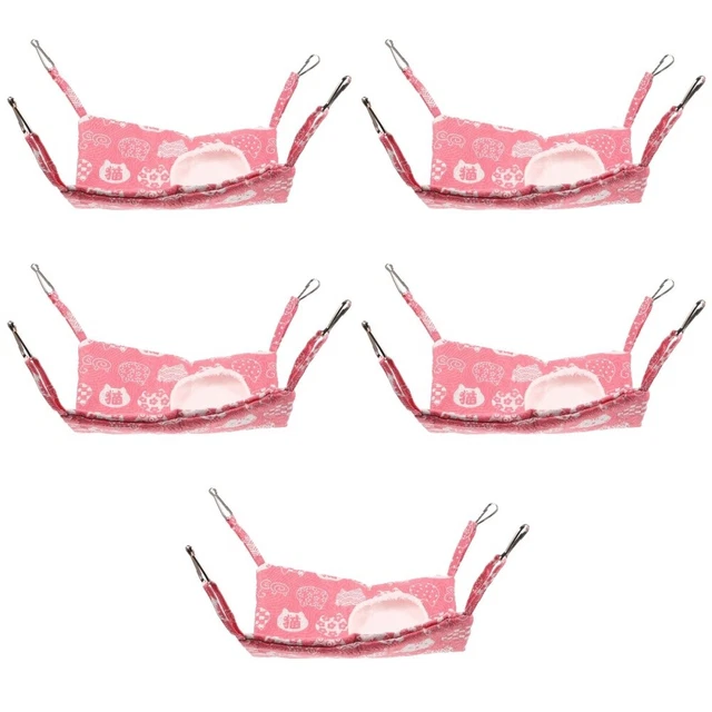 Kaninchenspielzeug für Hasen 5x Matte Guinea Pig Bettwäsche Hamster Bett Guinea