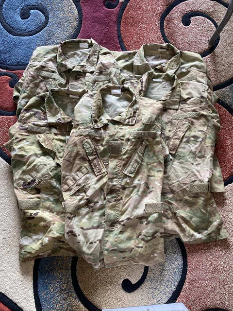 COAT AIRCREW COMBAT MEDIUM REGULAR A2CU OCP MULTICAM USGI JACKET (Lot Of 5)