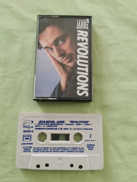 2 Cassettes Jean-Michel Jarre – « En Concert » Et « Chronologie », Neuf Sous Emballage