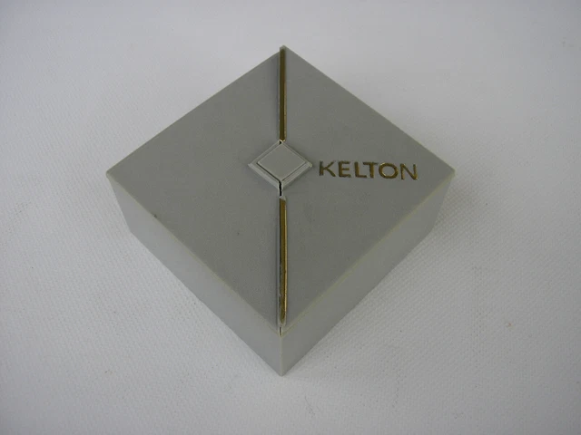 Montre Vintage KELTON Homme Années 1970 - Mécanique à Remontage, Cuir Neuf !