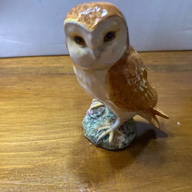 Barn Owl by Beswick of England - 2026 c1960 MCM - Ceramic figurine