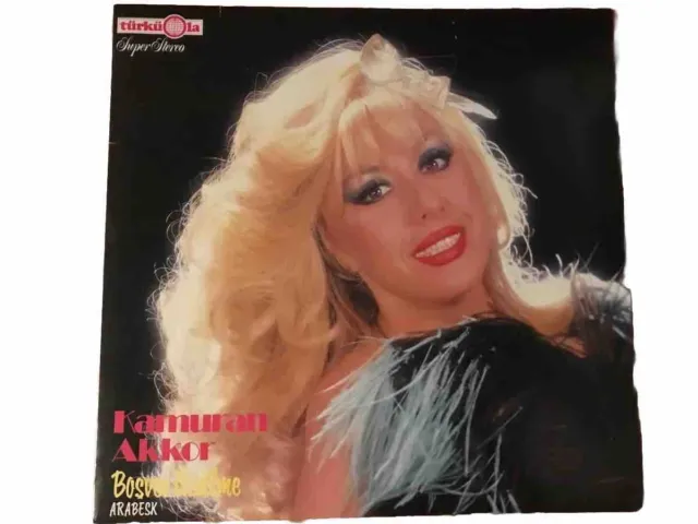 Kamuran Akkor, Bosver Üzülme, Arabesk Musik, Türküola, Original LP 1984