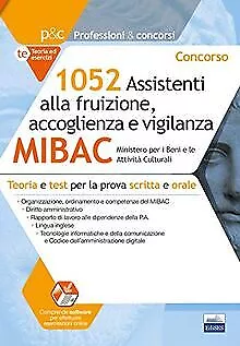 Concorso 1052 Assistenti alla fruizione, accoglienza e v... | Buch | Zustand gut