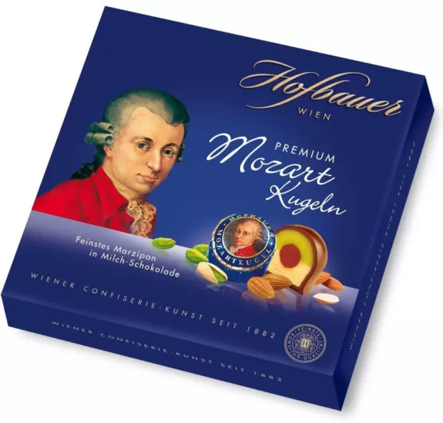 Hofbauer Mozartkugeln in Milchschokolade 100g