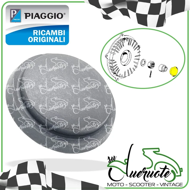 Tamburo Freno Posteriore Per Piaggio Vespa PX 125, 150, 200 E Arcobaleno - Made In Italy