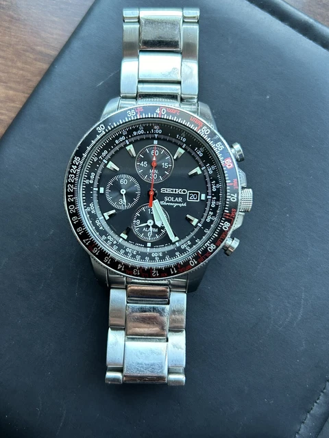 SEIKO FLIGHTMASTER SNA411 Discontinued 185.99 PicClick UK