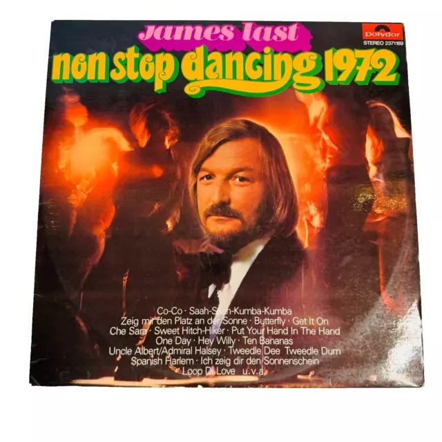 James Last - Non Stop Dancing 1972 Vinyl Record LP