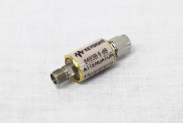 Agilent 8493B 6dB DC-18GHz Attenuator Operation Tested Working Used