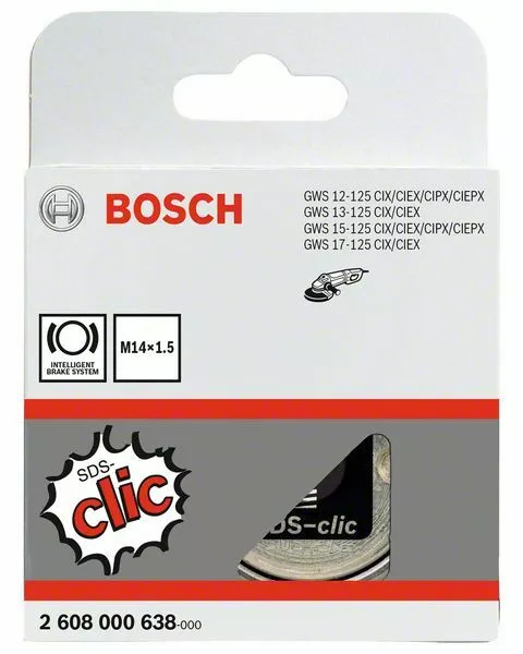 Bosch Tuerca de Fijación Rápida Sds Clic, M 14 X 1,5MM 2