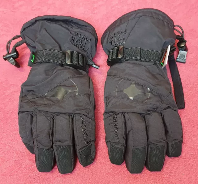 Manbi Damen epische Skihandschuhe schwarz 3M dünn Large Teen/kleiner Erwachsener (Gr. M)