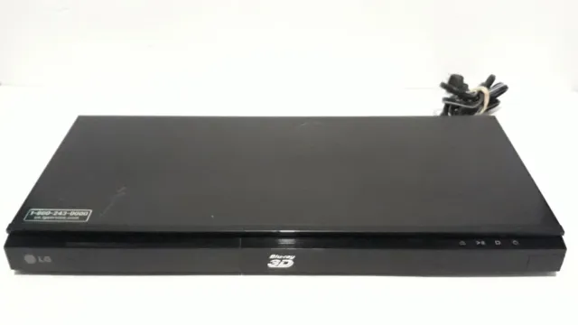 LG 3D Blu-Ray Disc / DVD Player Model BP620 Built In Wi-Fi Network No Remote