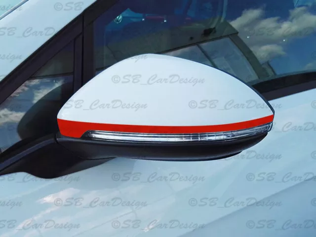 Außenspiegel Aufkleber Streifen Stripes für VW Golf VII 7 Variant Sportsvan GTI