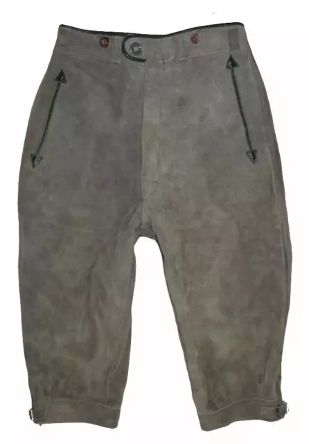 "HAMMER"" ginocchio bambini - PANTALONI IN PELLE / pantaloni tradizionali in grigio circa taglia 158"