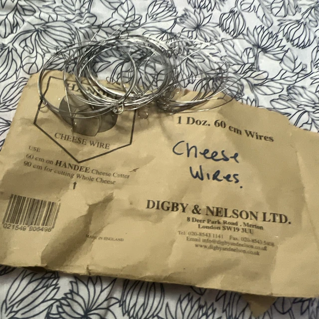HANDEE CHEESE CUTTER WIRES  Approximately 19 60CM DIGBY AND NELSON