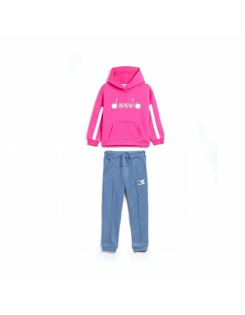 Diadora Tracksuit Twinkle Tuta Completa Cappuccio Bimba Ragazza Sportiva Ginnast