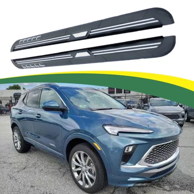 2PCS Fits for Buick Encore GX 2024+ Door Side Step Running Board Nerf Bar Pedal