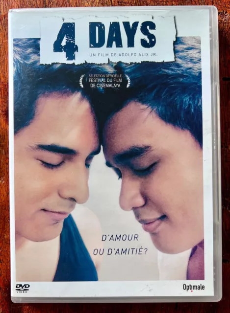 4 Days DVD, Gay interest LGBTQ, Adolfo Alix Jr, comme neuf, VOST