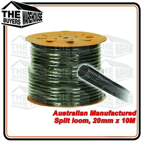 100% Premium Australian Made Split Loom Tubing Wire 20mm Conduit Cable 30m UV