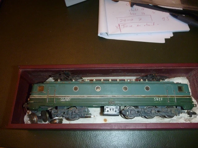Tab (R.gerard) Sncf Cc 7107 - Ho - Etat D'Origine - En Boite 256