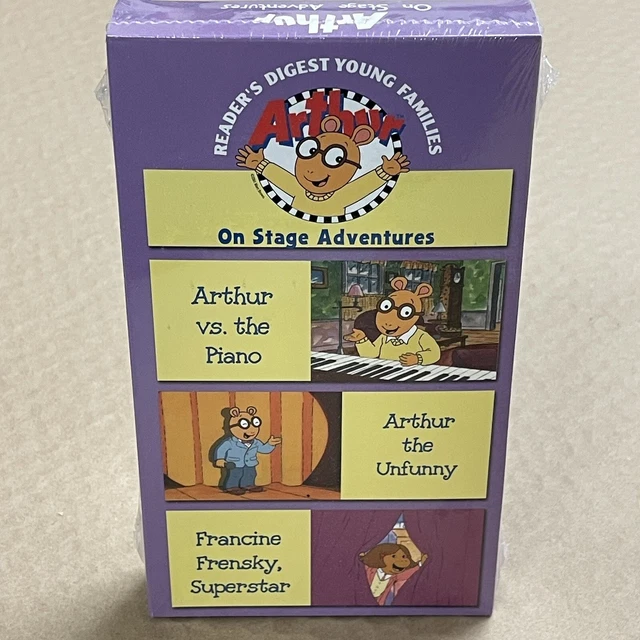 ARTHUR ON STAGE Adventures VHS Readers Digest Young Families 2003 VTG
