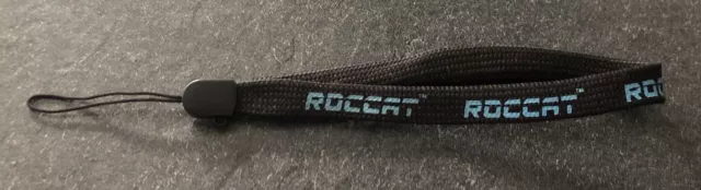 GAMESCOM | ROCCAT Schlüsselband Lanyard, Klein | Schwarz | NEU