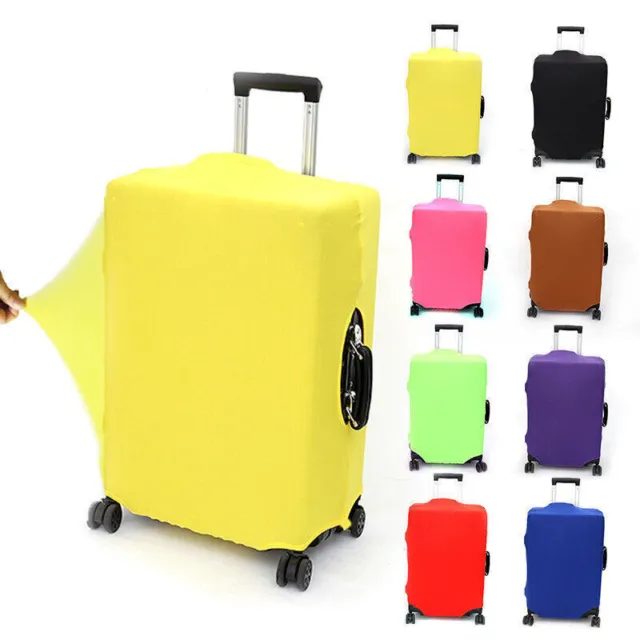 18"-32" Elastic Suitcase Skin Case Dust Cover Travel Luggage Protective Cove