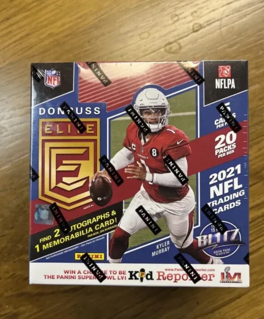 MASSIVE DEAL !!!!!!! 2021 FOTL Donruss Elite Football Hobby Box  2 Autos Tre Law