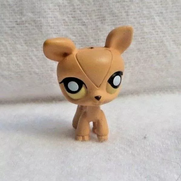 Littlest Petshop Pet Shop Lps #Sans N°  Hasbro Bébé Faon Biche Beige Tout Mignon
