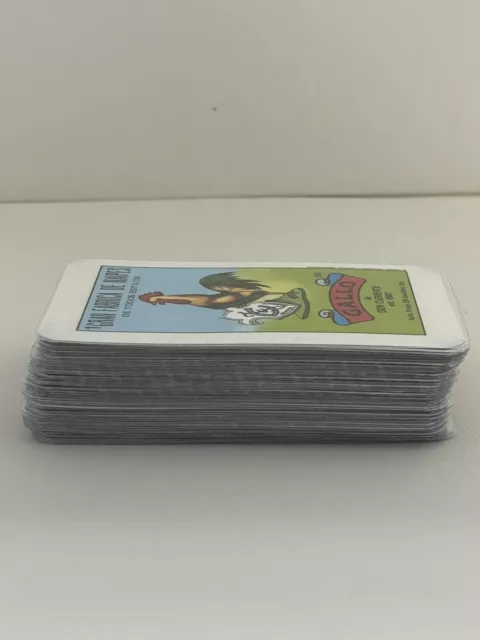 NEW Don Clemente Traditional Loteria LAMINATED Bingo Game Deck of 54 Cards