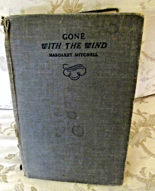 Thee Famous Book 'GONE WITH THE WIND' 1938 by MARGARET MITCHELL Hard Cover