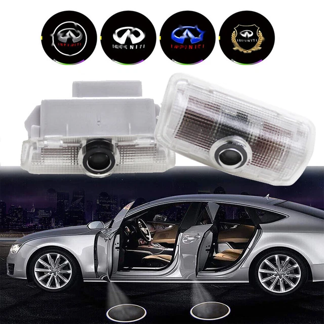 2/4 LED Door Step Welcome Courtesy Ghost Shadow Light For Infiniti FX G M EX QX
