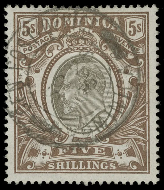 Dominica Scott 34 Gibbons 36 Used Stamp. With BPA Certificate