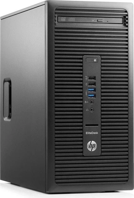 PC HP EliteDesk 705 G1 SFF AMD PRO-7300B RAM 32Go Disque Dur 2To Windows 10 Wifi 3664870794260