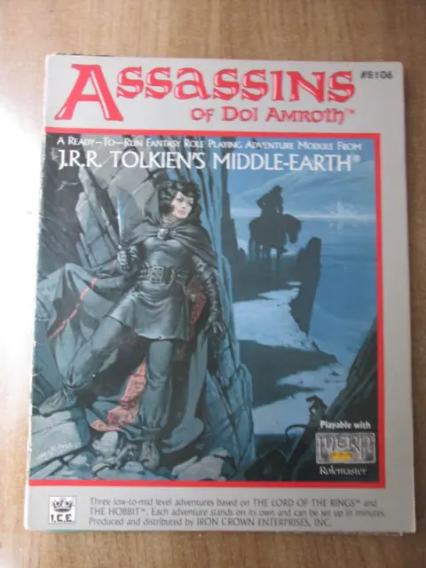 Merp Assassins Dol Amroth Mittelerde Eis Tolkien Rpg Lotr Herr Der Ringe