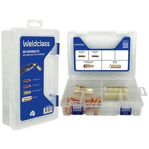 WELDCLASS Bernard BND 400 MIG Welding Torch Consumables Spare Parts Kit WC-01657