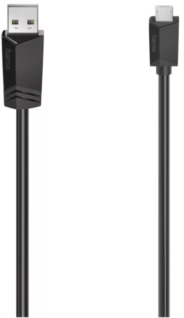 Hama Adapter / Kabel / Stecker Micro-USB 2.0 Kabel (0,75m)