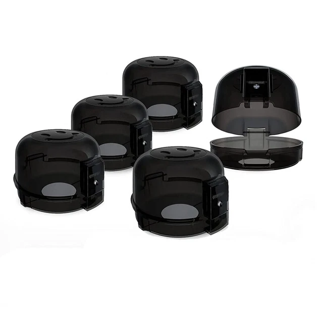 Stove Knob Covers for Child Safety 5 Packs -Key Design Universal Size Baby  D1I6